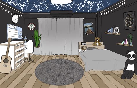 Mha Oc Dorm Room Em 2021 Ideias De Dormitório Idéias De