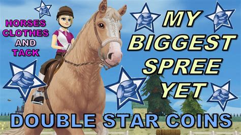 10000 Star Coin Shopping Spree Horses Clothes Tack Star Stable