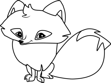 The arctic animals white wolf coloring page to color, print and download for free along with bunch of favorite arctic animals coloring page for kids. Arctic Fox Smiling Coloring Page - Free Printable Coloring ...