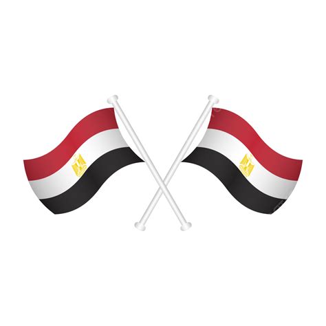 Egypt Flag Egypt Flag Egypt Day Png And Vector With Transparent