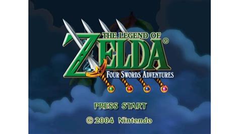 Legend Of Zelda Four Swords Adventures The Gamecube
