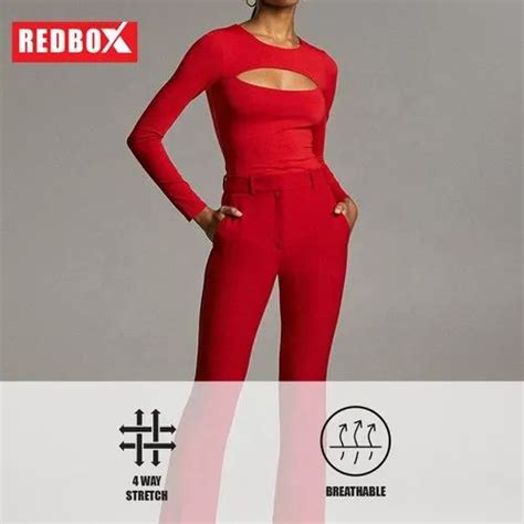 Red Women Front Open Cut Long Sleeve Crop Top At Rs 560piece In