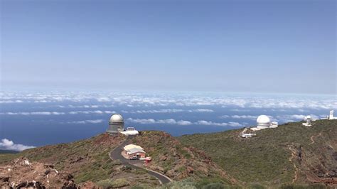 La Palma Observatorium Auf Dem Roque De Los Muchachos Youtube