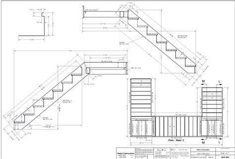 Newest Stair Plan Drawing