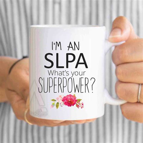 SLPA mug, pathology assistant gift, speech pathology assistant mug