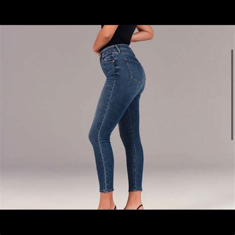 Abercrombie And Fitch Jeans Curve Love High Rise Super Skinny Ankle