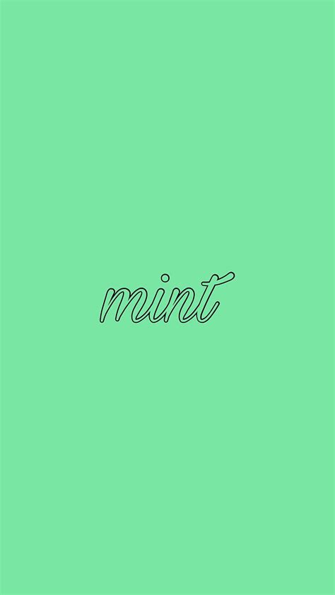 Mint Green Minty Minty Greeeeen Cute Green Aesthetic Hd Phone