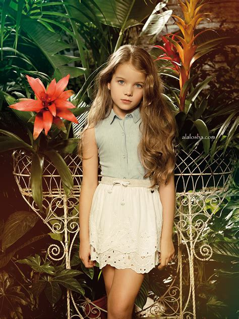Alalosha Vogue Enfants Fracomina Mini Ss15‬