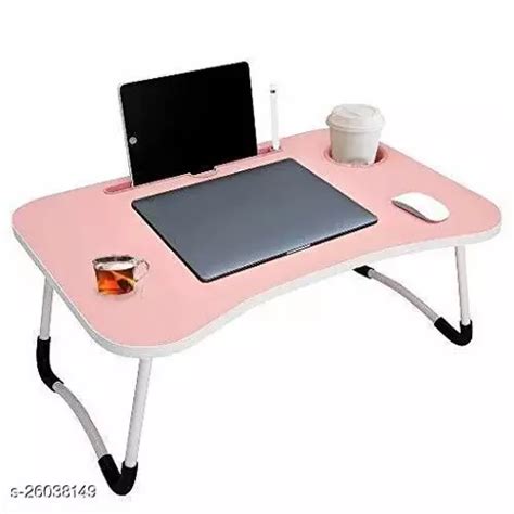 Lvyandlane Smart Multipurpose Foldable Laptop Table With Cup Holder