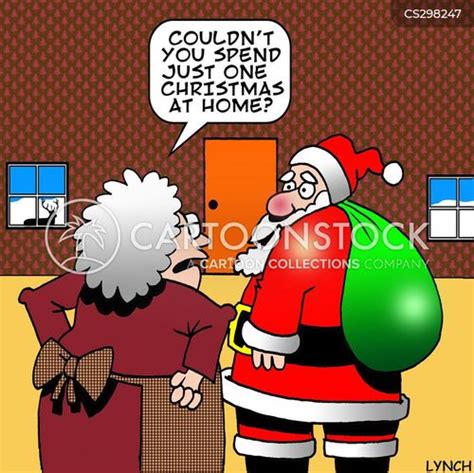 Mrs Santa Claus Cartoons And Comics Funny Pictures From Cartoonstock