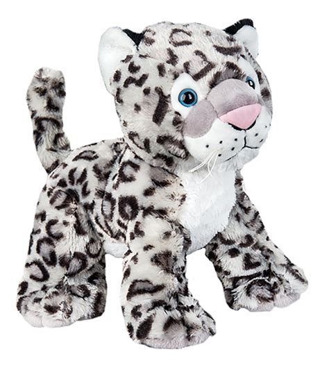 Cuddly Soft 8 Inch Stuffed Snow Leopardwe Stuff Emyou Love Em