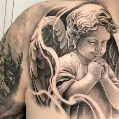 11 Female Protector Guardian Angel Tattoo Ideas That Will Blow Your