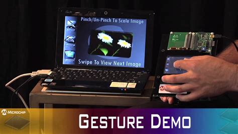 Projected Capacitive Touch Technology Demonstration Youtube