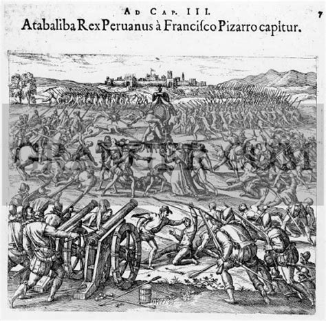 Image Of Capture Of Atahualpa 1532 Capture Of Atahualpa The Last