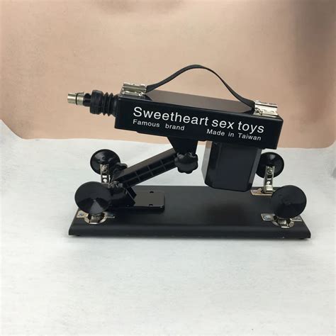 Automatic Adjustable Speed Sex Machine Gun With 6 Dildo For Women