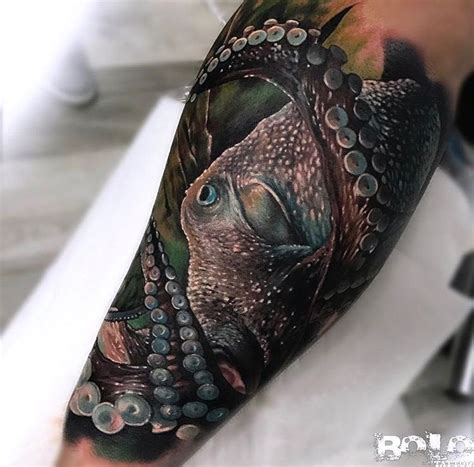 Realistic Octopus Tattoo Sleeve Best Tattoo Ideas