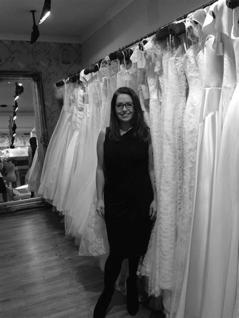 Suzanne Neville Designer Day At Ellie Sanderson In Oxford One Shoulder Wedding Dress Wedding