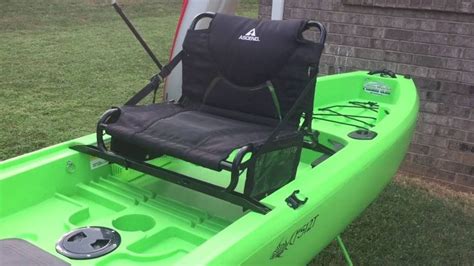 Ascend Fs12t Seat Raise With Gear Pouches Kayak Seats Kayak Fishing