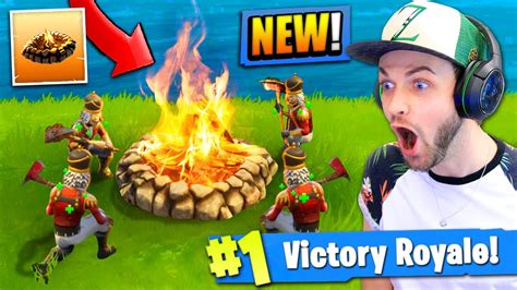 You don't need to download any software or have any design skills, make. *NEW* CAMPFIRE GAMEPLAY in Fortnite: Battle Royale! - YouTube