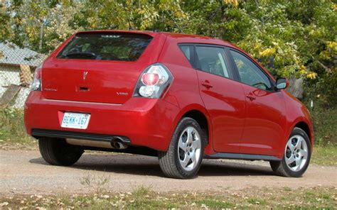 Pontiac Vibe Vs Toyota Matrix Six Of One A Half Dozen Of The Other