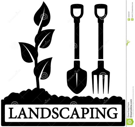 14 Landscaping Clip Art Vector Icons Images Landscaping Logo Clip Art