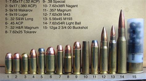 Common Calibers Weapons Lover