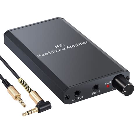 Portable Mini Audio Hifi Headphone Amplifier Earphone Stereo Amp For