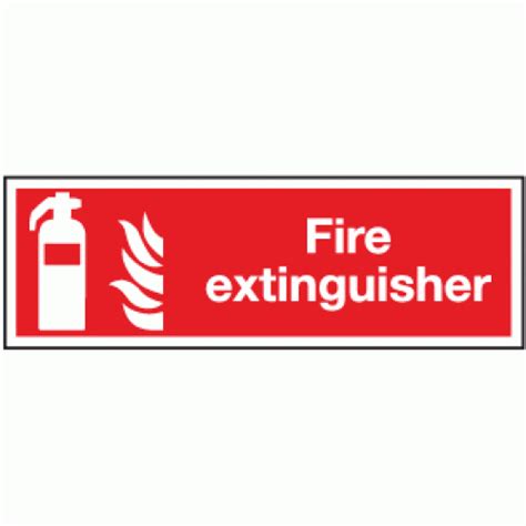 Fire Extinguisher Sign Fire Equipment Signs Safety Signs Notices Ltd