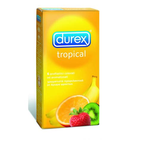 Durex Tropical 6pcs Pharmacy Products From Pharmeden Uk