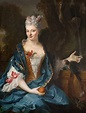 An 18th Century Noblewoman Or Courtier Painting by Jean-Baptiste Oudry ...