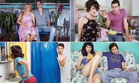 Loved Up Couples Think Again Incredible Gender Bending Photo Series