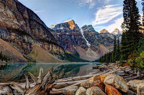 下载壁纸 冰碛湖 班夫国家公园（banff National Park） 湖 山 免费为您的桌面分辨率的壁纸 4739x3140