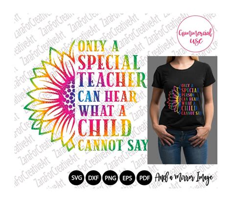 Special Education Teacher Svg Autism Svg Only A Special Etsy