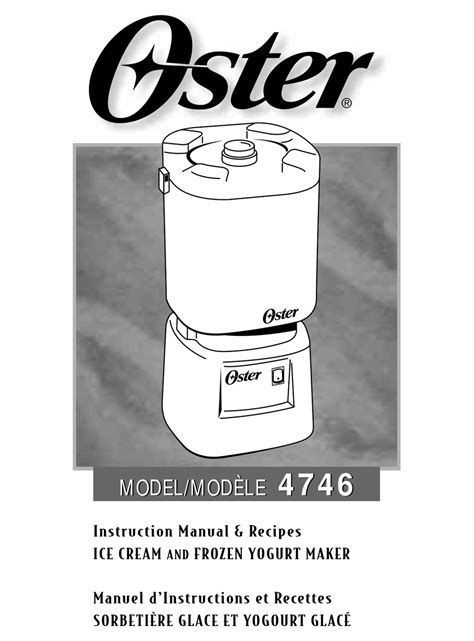 Oster 4746 Instruction Manual And Recipes Pdf Download Manualslib