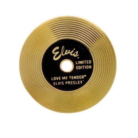 Gold Record Pin Graceland Official Store