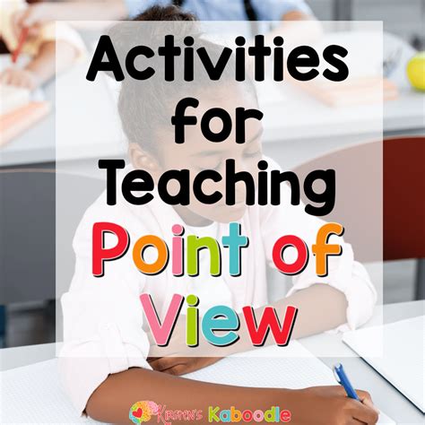 First Person Point Of View Activities Kirstens Kaboodle