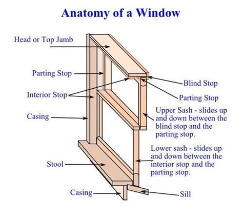 Anatomy Of A Window How To Install Replacement Windows Frame And Sash