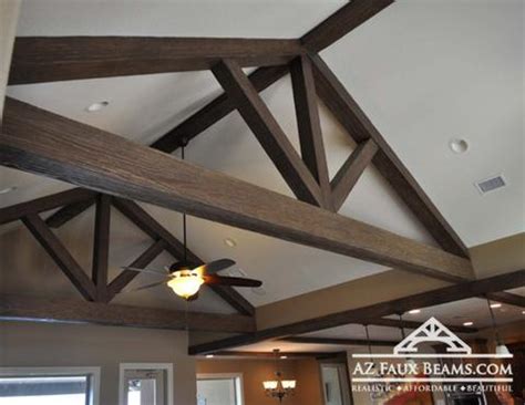 If you have never designed lighting for a mountain home with vaulted ceilings and wooden beams before, it is easy to feel out of your depth. How to Enhance Vaulted Ceilings with Beams - AZ Faux Beams