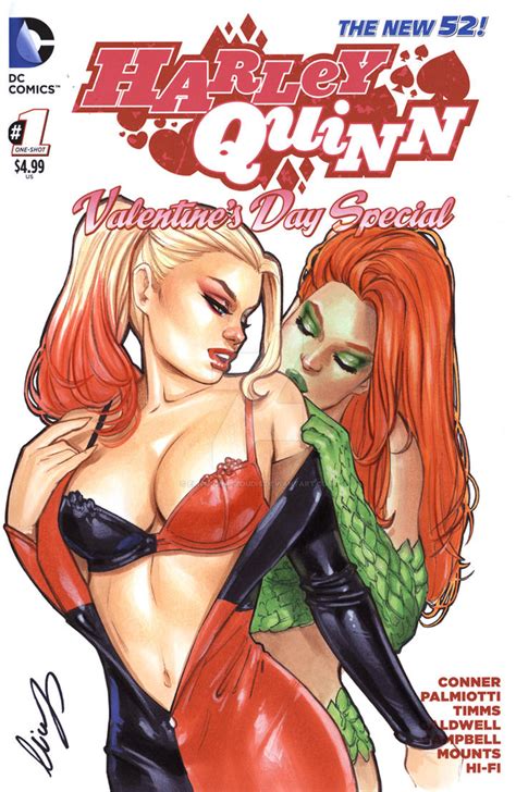 Harley Quinn And Poison Ivy By Elias Chatzoudis On Deviantart
