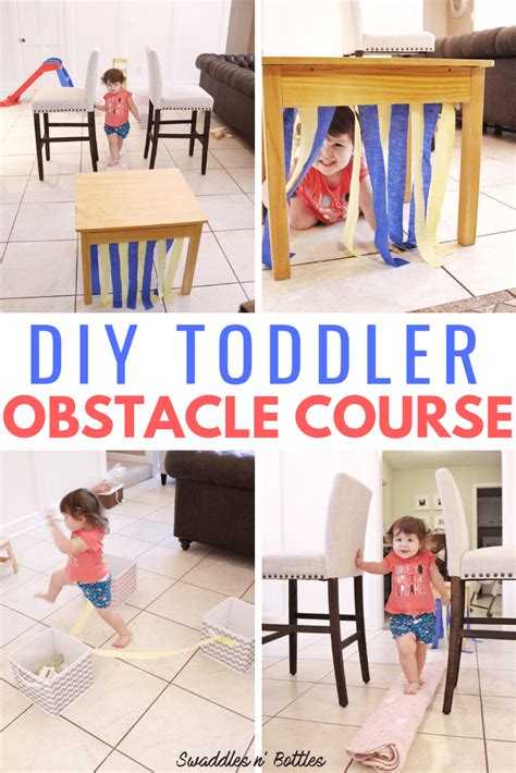 Toddler Obstacle Course High Energy Super Fun And Easy To Make