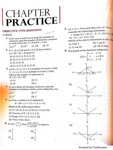 G11 Relations And Functions Pdf