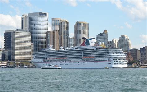 The Carnival Spirit In Sydney Harbour By Lonewolf6738