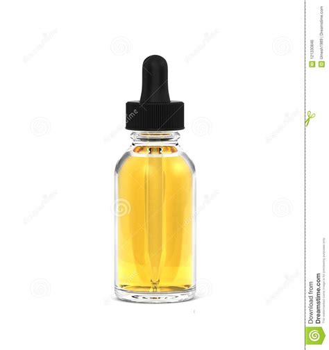 Download Blank Beard Oil Dropper Bottle For Mockup. 3d Illustration. Stock Illustration - Illustration of ...