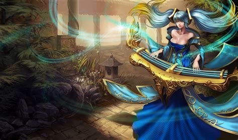 Classic Sona Chinese Wallpapers And Fan Arts League Of Legends Lol