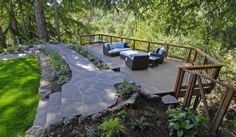 Sloped Backyard Sloped Yard Sloped Backyard Landscaping