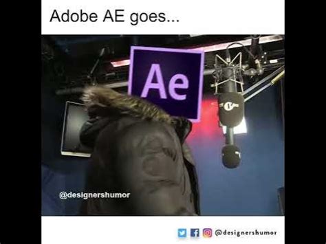 Adobe After Effects Meme - YouTube