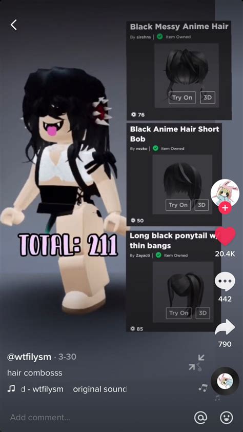 An Image Of A Girl With Black Hair On Her Head And Text That Reads Total 21