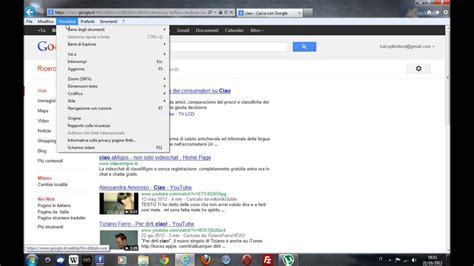Funzionalità Barra Di Stato Internet Explorer Youtube
