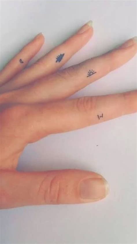 Finger Tattoo Ideasdövme Ve Geçici Dövme Fikirleri Small Finger