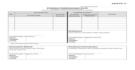 Borang kew ps 11 terkini. MOshims: Kad Petak Kew Ps